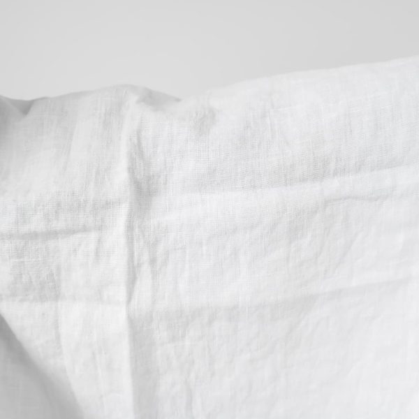 optic white washed linen fabric, 145cm.