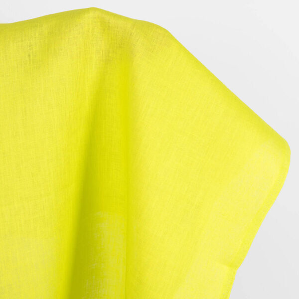 Linen fabric in sulphur spring colour product photo