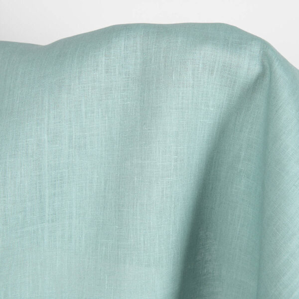 Linen fabric in jadeite colour product photo
