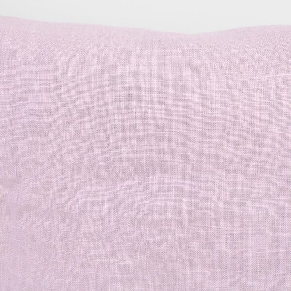 Linen fabric cool muted pink, washed, 145cm width