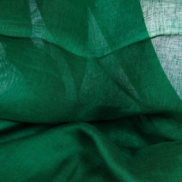 deep green linen fabric, 150cm