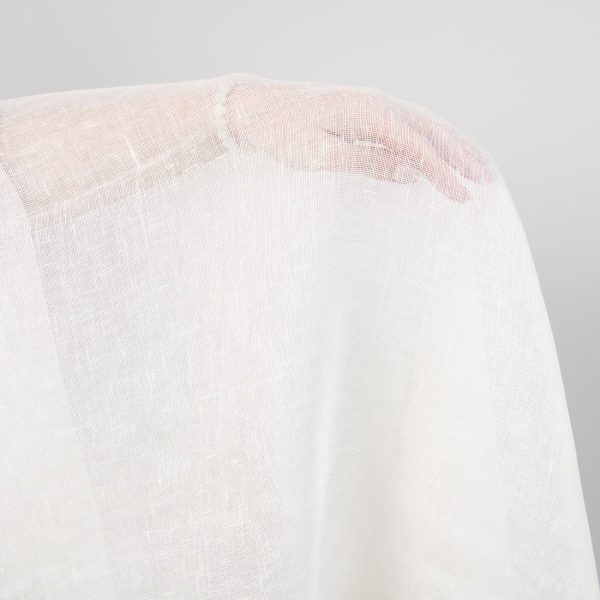 linen off white gauze fabric, not washed