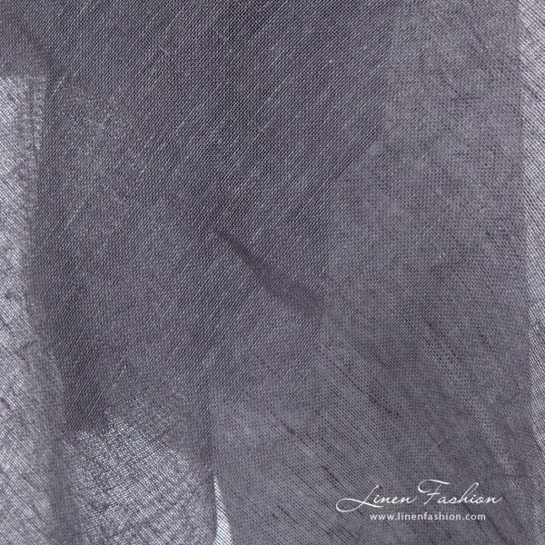 Dusty plum dyed linen fabric.