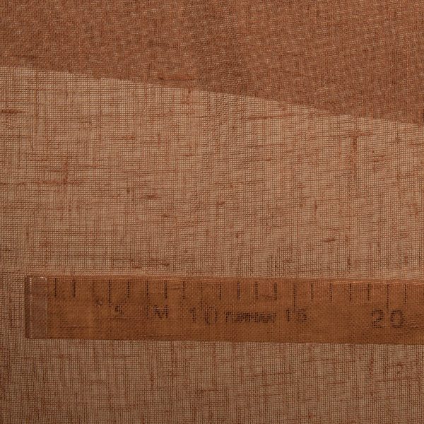 Gauze brown linen fabric measurement