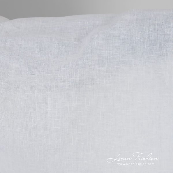 Off-white linen fabric