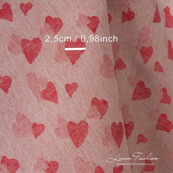 Durable, dense, medium-thick linen fabric, perfect for all linen items