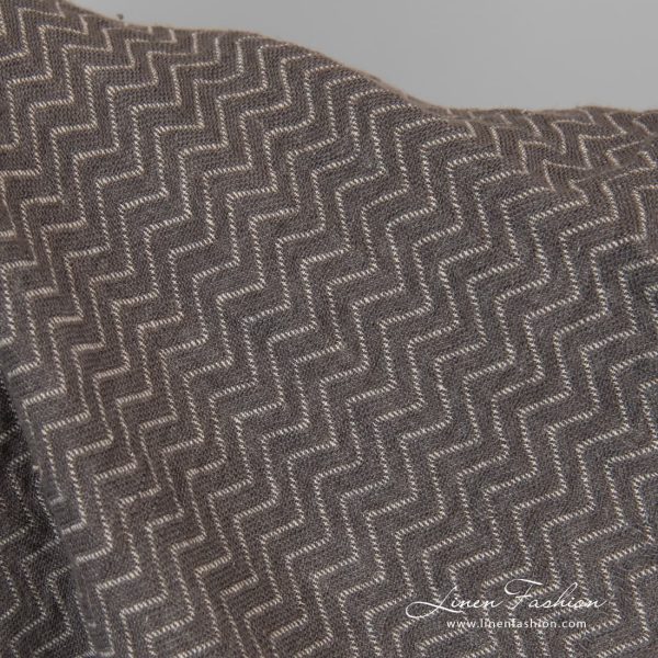 100% linen fabric in grey, washed.