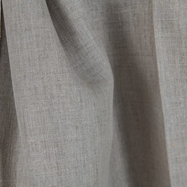 Undyed natural linen fabric texture