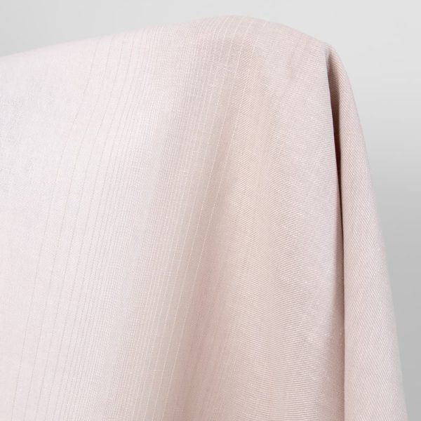 Linen cotton fabric brownish pink colour product photo