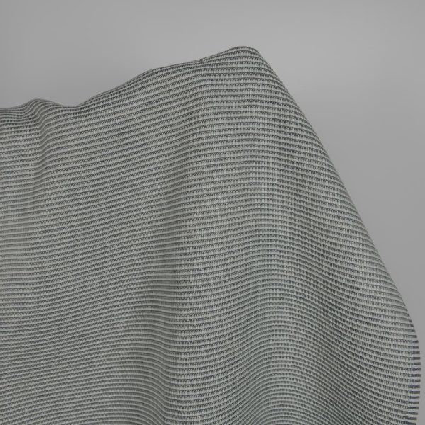 Linen fabric green-grey small pattern product photo