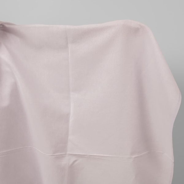 Wide linen cotton fabric lilac colour