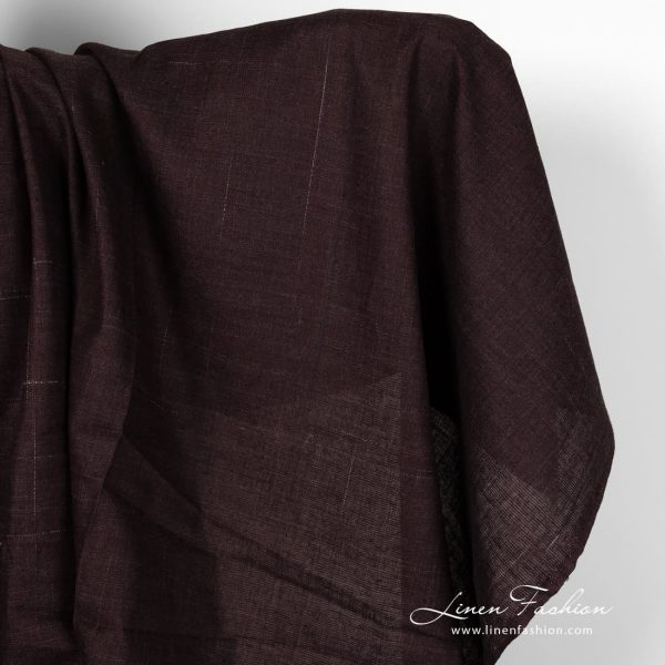 Cherry linen fabric