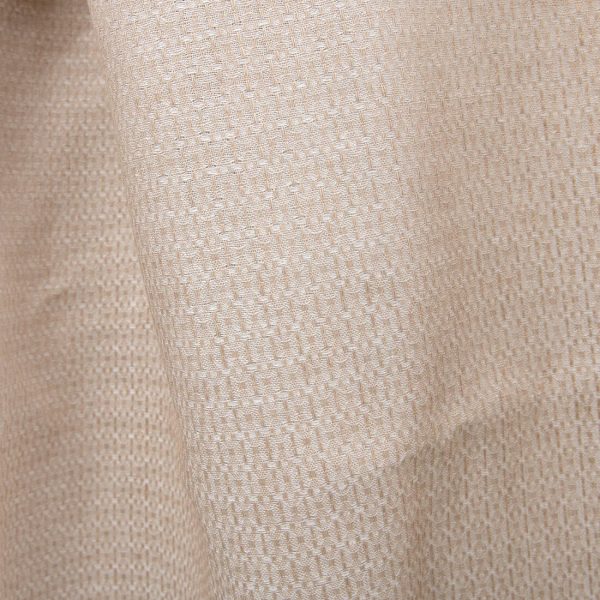 linen light brown fabric patterned, width 180cm.