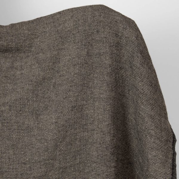 linen wool waffle fabric.