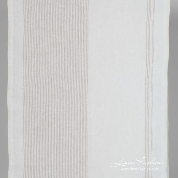 White linen fabric