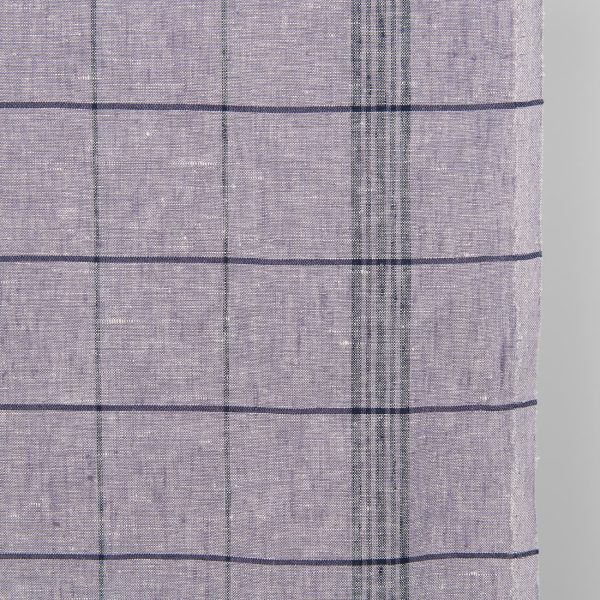 linen towel fabric violet checks for towels