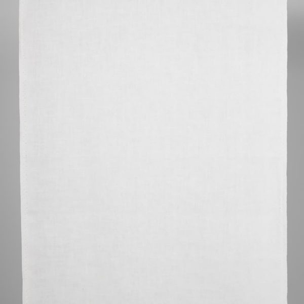 Narrow linen fabric off-white colour