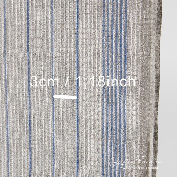 Light grey linen fabric.