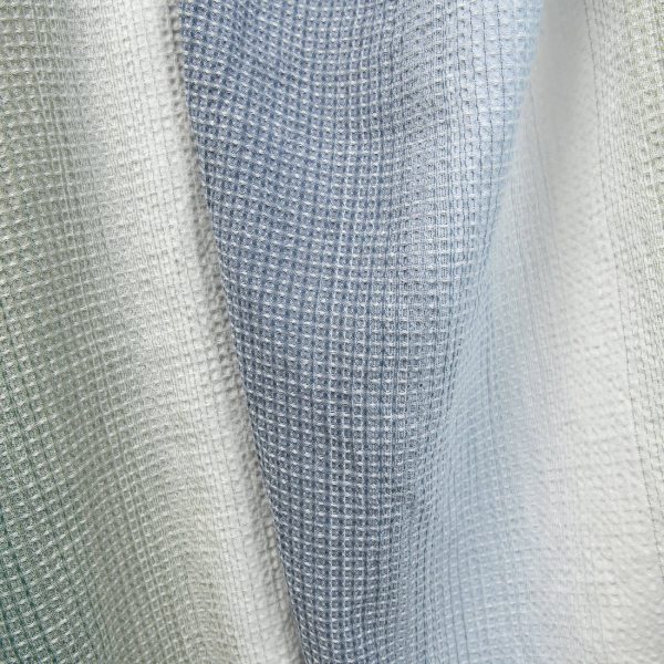 cotton hemp waffle fabric, soft structure