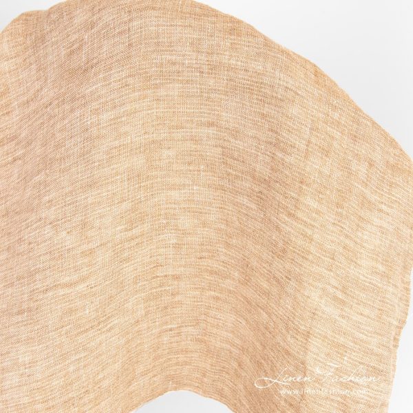 Linen fabric for clothes and home textile