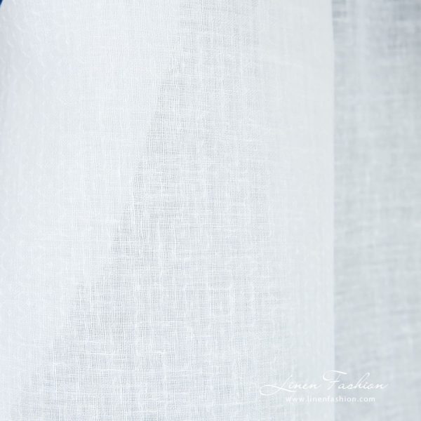White linen fabric