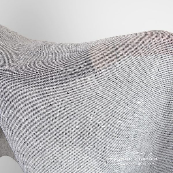 Transparent linen fabric