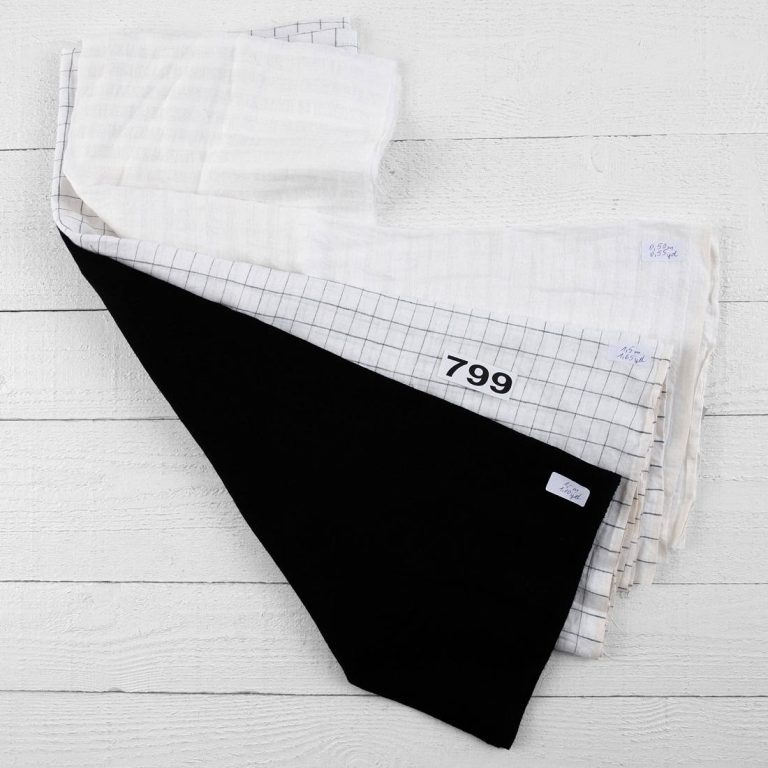 Linen Fabric Cuts, Set No. 799