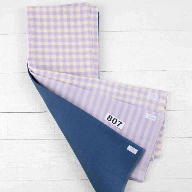 Linen Fabric Cuts, Set No. 807