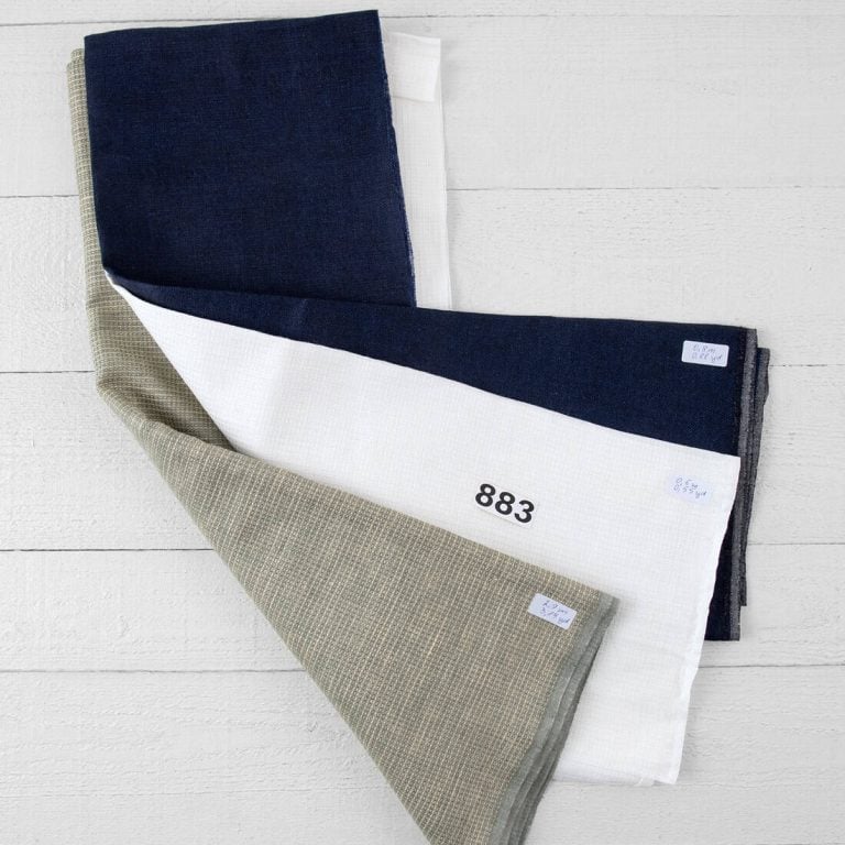 Linen Fabric Cuts, Set No. 883
