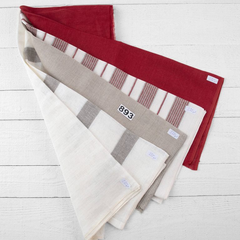 Linen Fabric Cuts, Set No. 893