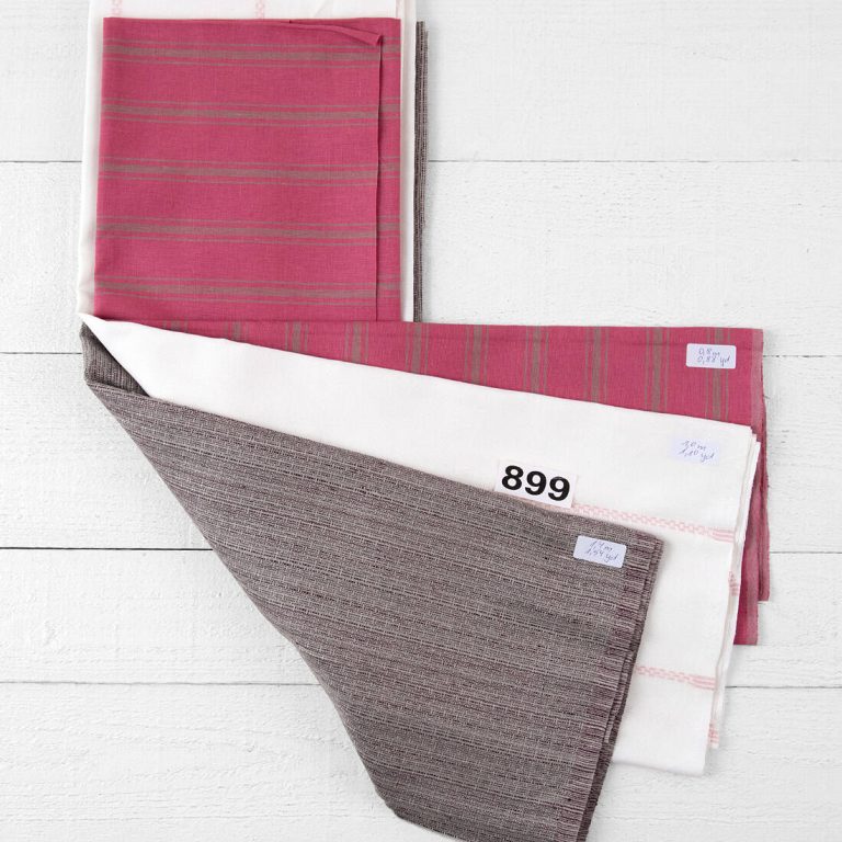 Linen Cotton Fabric Cuts, Set No. 899