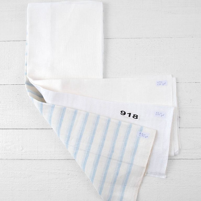 Linen Fabric Cuts, Set No. 918