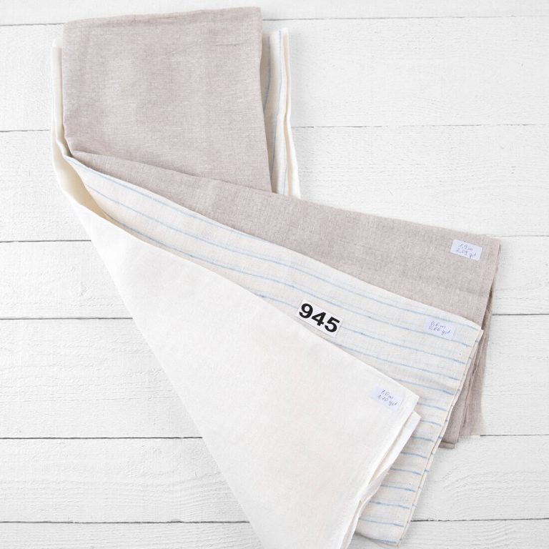 Linen Fabric Cuts, Set No. 945