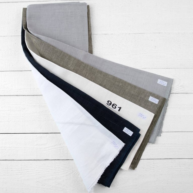 Linen Fabric Cuts, Set No. 961