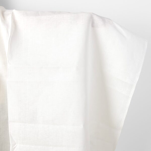 Linen fabric plain off-white